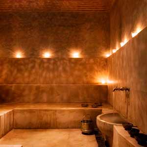 Riad Aguaviva hotel boutique in Marrakech. Hamam´s reservations.