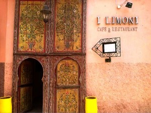 I Limoni restaurant. Moroccan and Italian food in Marrakech.