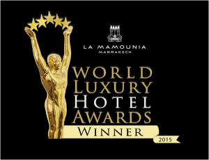 La Mamounia, world Luxury Hotel Awards Winner
