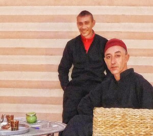 Manel Moncusi and David Minguillon in Riad Aguaviva