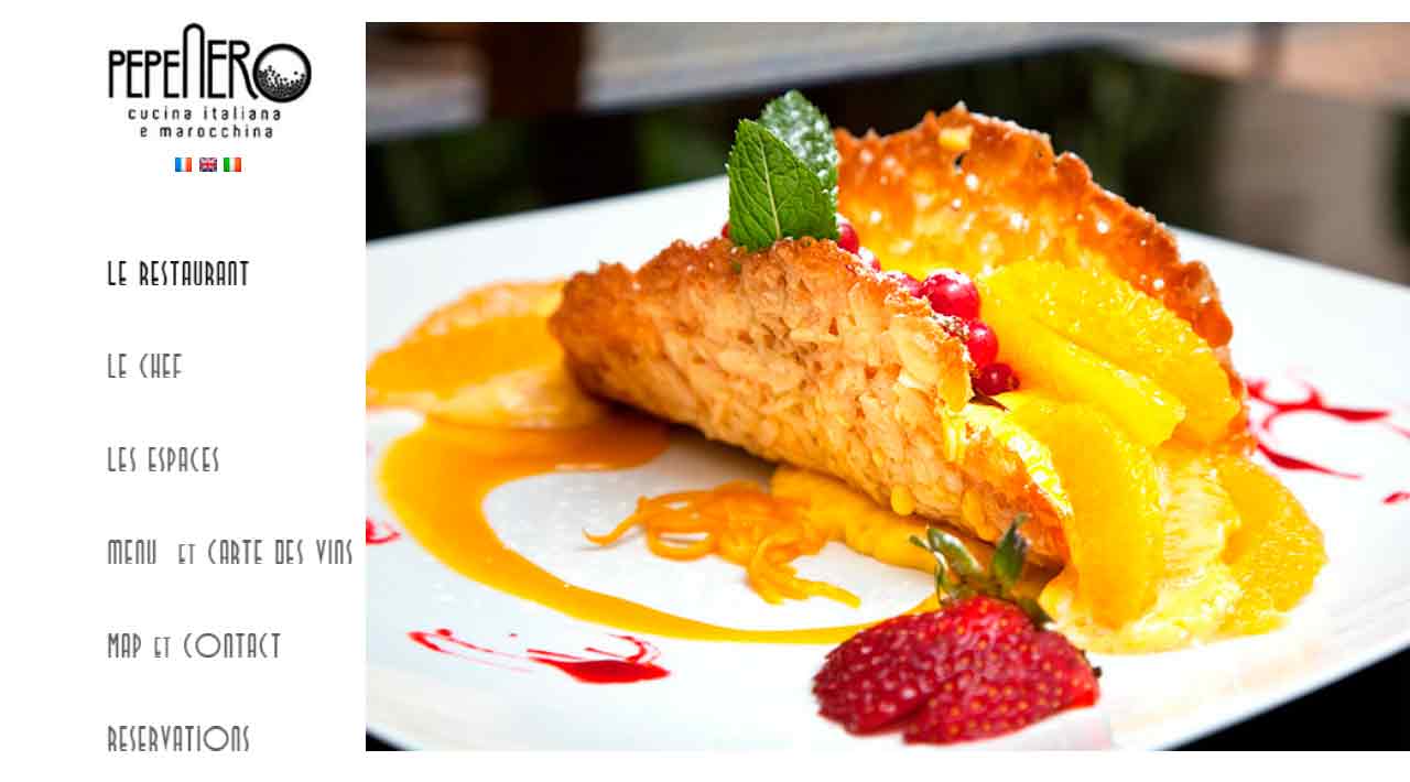 Pepenero restaurant is located near Jmaa Lfnaa area, Marrakech. Moroccan, Italian and Mediterranean food.