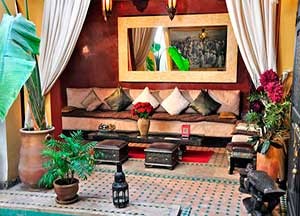 Riad Aguaviva is a hotel boutique in Marrakech.