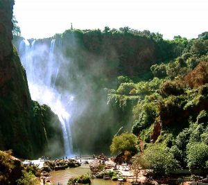 Ouzoud waterfalls image